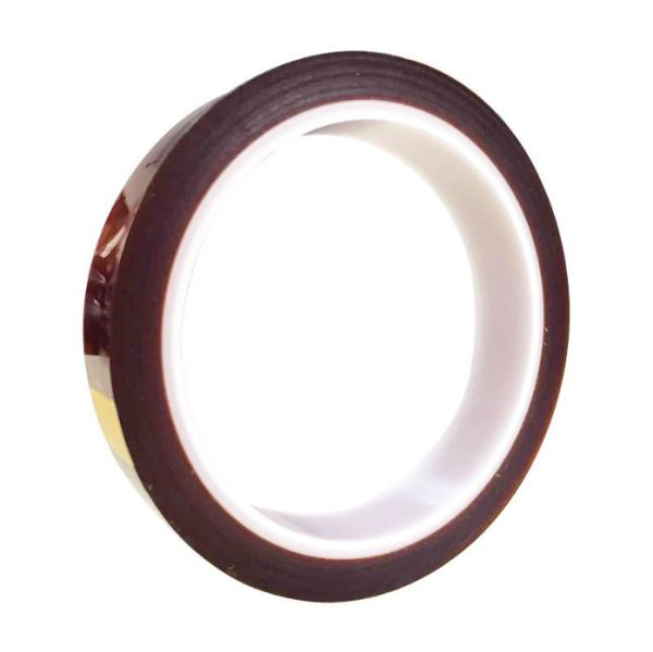 Die Cut Polyimide Film Adhesive Tape H Grade Single Side Coated No Releasing