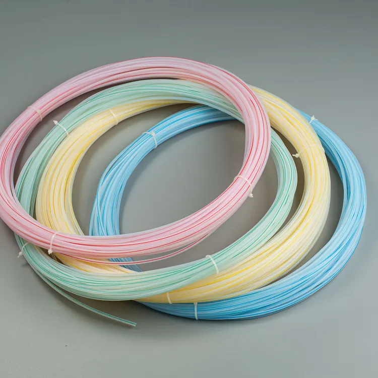 Red PTFE Corrugated Pipe for High Temperature Electric Industry -65- 260 ptfe tubing high Temperatur