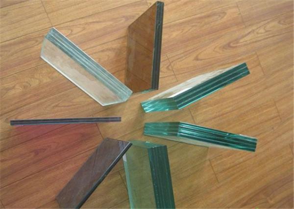 Safety Tempered PVB Laminated Glass 12mm 16mm Thickness For Construction
