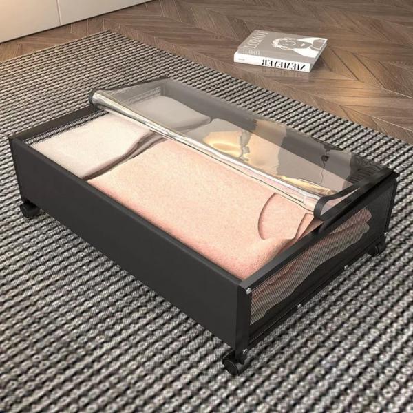 Stocked Dustproof Storage Rack for Clothes and Toys Sorting