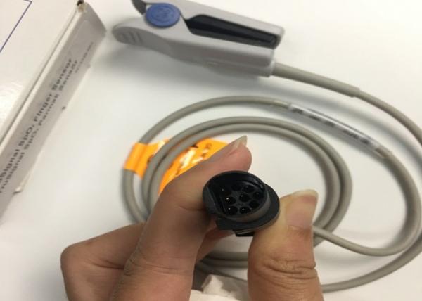 Peças sobressalentes de equipamento médico reutilizáveis, Trusignal Spo2 Finger Sensor Round Shape 1M