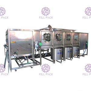 600BPH Automatic Gallon Mineral Water Barrel Bottling Filling Line