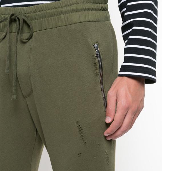 Cotton Army  Men's Skinny Jogging Pants Green Color