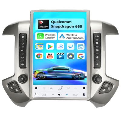Viknav Car Radio For Chevrolet Silverado GMC Sierra (2014-2019) 14.4 Inch Replacement Android Head Unit Stereo Auto Mult