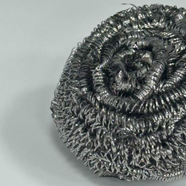 Long Lasting Stainless Steel Wire Scourer Corrosion Resistant Metal Wire Sponge
