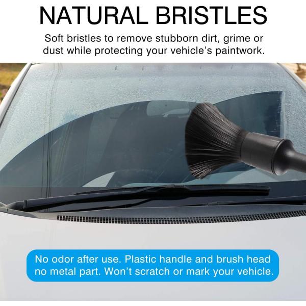 набор щетки автоматического автомобиля 9pcs детализируя для внутренней чистки