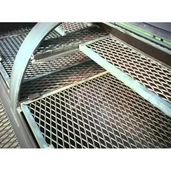 Диамантообразное открытие из нержавеющей стали Расширенный металл для архитектурных барьеров