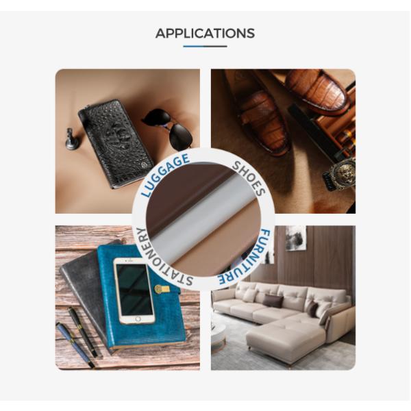 Waterproof PVC Faux Leather Fadeless Elastic For Car Seat Covers