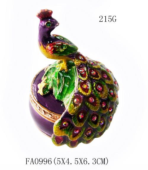 New Bird Jewelry Box Fashion PeacockJewelry Box