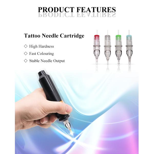 20pcs Disposable Tattoo Needles 7RL Stainless Steel Cartridges