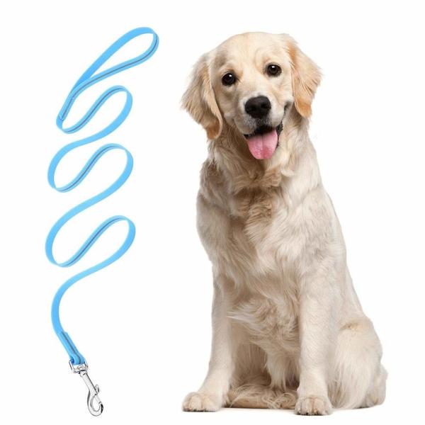 Fashionable Waterproof Dog Lead Wear Resistant Reflective Comfortable Hand Feeling