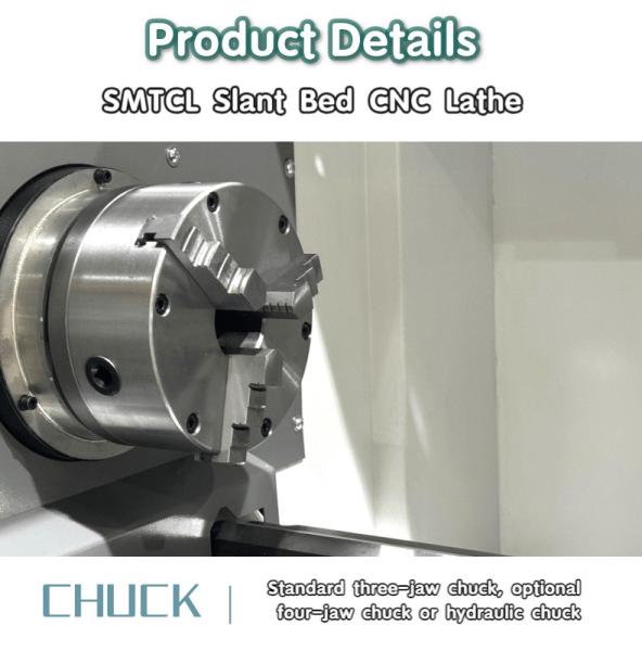 SMTCL Máquina de torneamento CNC pesada controlador Fanuc HTC40Sm/1500 Centro de torneamento com eixo Y e eixo C