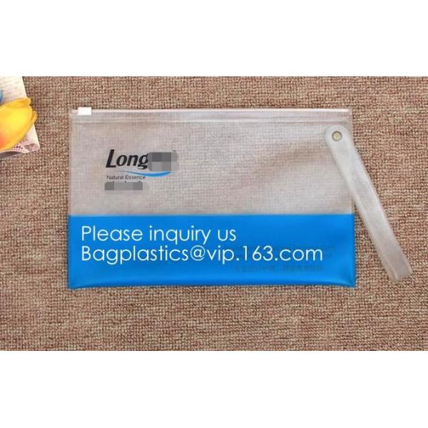 Customized Printing EVA Pouch Clear Cosmetic Bag Waterproof Toilet Bag for Travel,eva zipper slider cosmetic bag, bageas