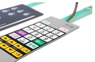 Silk Screen Printing Flexible Membrane Control Panel ODM