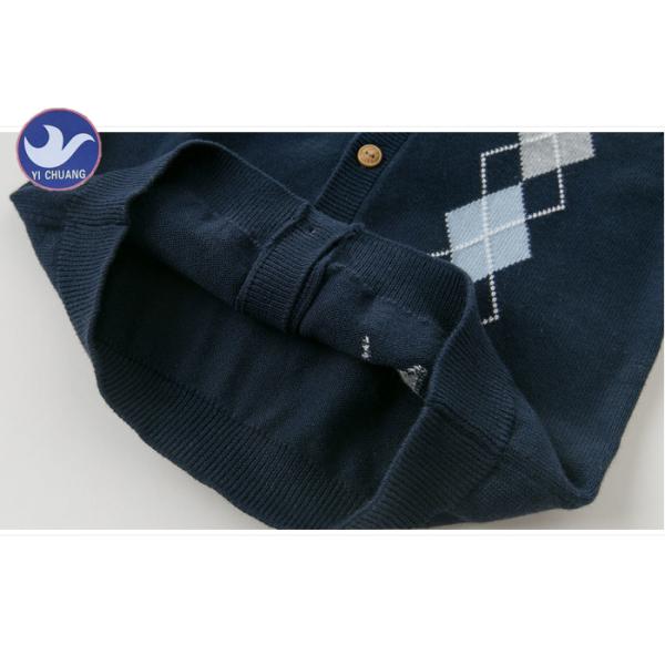 Diamond Boys Cardigan Sweaters Clothing , Soft Boys Cardigan Knitting Pattern