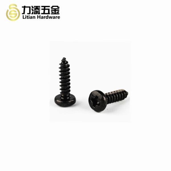 Waterproof Black Zinc Plated Screws , Toxinfree Self Sealing Roofing Screws