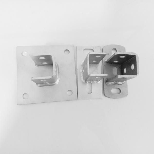 Os encaixes Unistrut elétricos do canal do entalhe galvanizaram bases de aço inoxidável do cargo