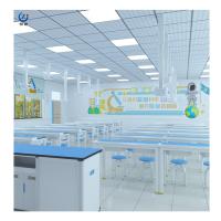 Meubles de laboratoire de classe mobiles, anti-corrosion Meubles de laboratoire pour étudiants avec armoire