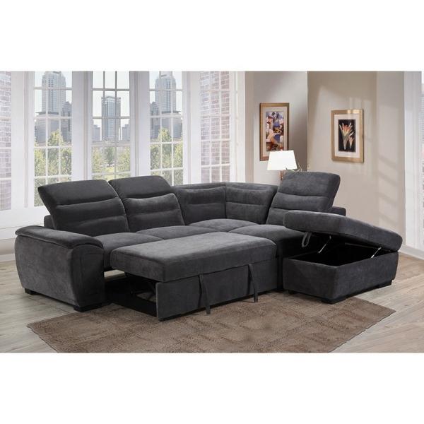 Wholesale Italian furniture sofa set Modern L shape fabric living room corner sofa bed