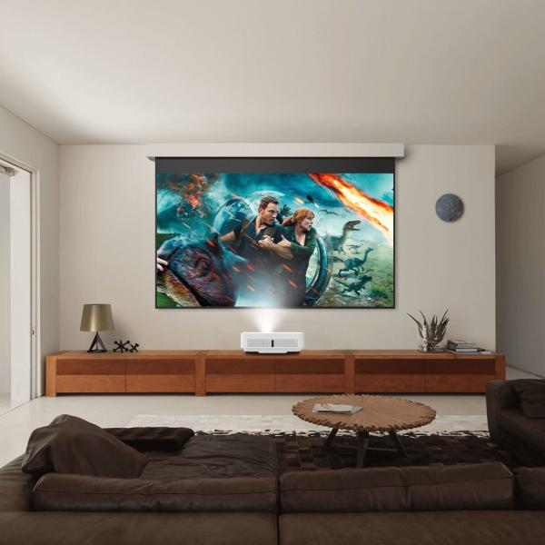 Home Cinema UST Laser Projector 4500 Lumen Versatile Ultra Short Throw Laser