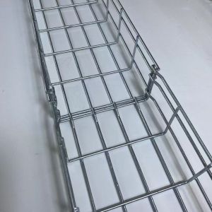 25-600mm Wire Mesh Cable Tray System Customizable Length