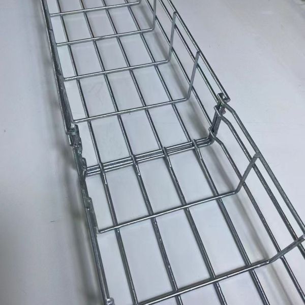 25-600mm Wire Mesh Cable Tray System Customizable Length