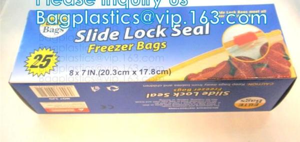 Biodegradable, Compostable, CornZipper Seal Sandwich Bag / 50 ct. 1.2 mil, minigrip, k, American value, drug store