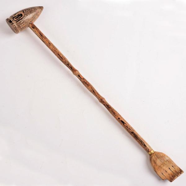 Natural Bamboo Backscratcher for Soothing Body Massage and Itch Relief 1 Year Shelf Life