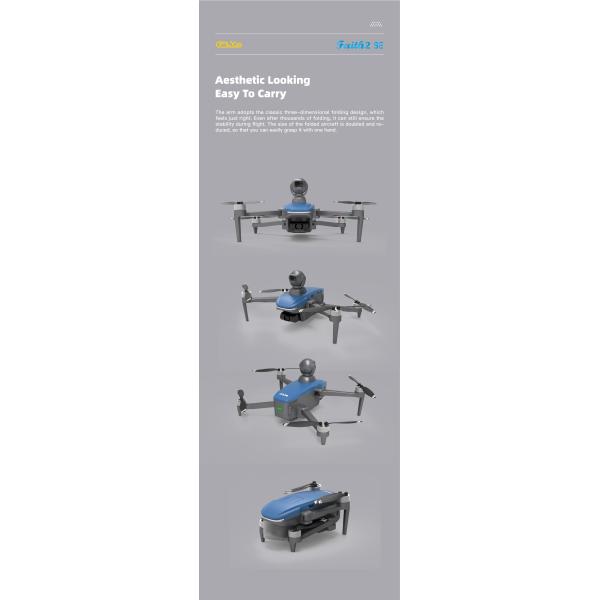Cfly Faith 2se 27mins Fly Professional Long Distance Range Obstacle Avoidance Gps Rc Quadcopter 4k Hd Camera Fpv Drone 2.4g