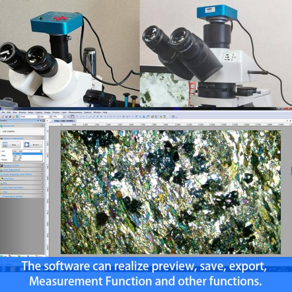 Камера микроскопа Usb OPTO-EDU A59.4231 38M
