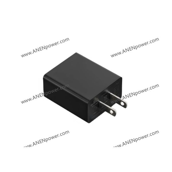 10W Max AC Adapter for USB Devices, 5V 1A / 5V 2A with Compact Power Supply Design