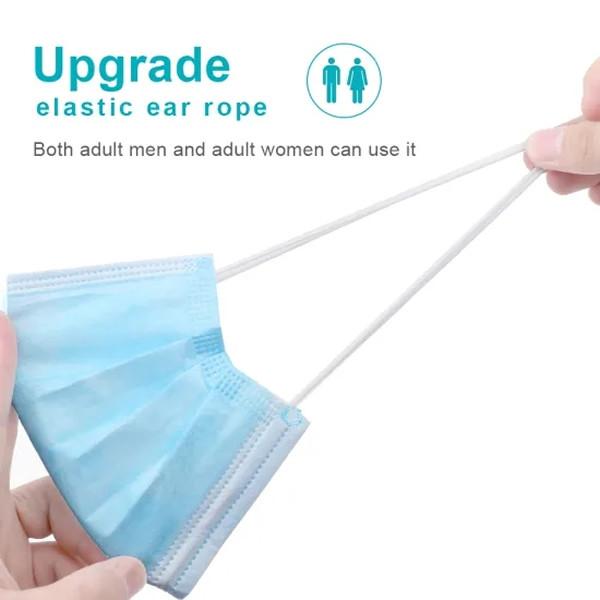 Non Woven Medical Disposable Mask Anti Droplet Transmission With Ear Loop