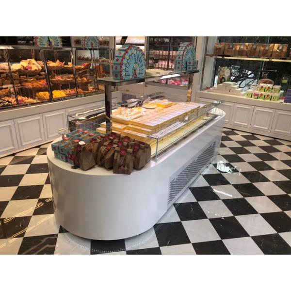 New Island Open Chiller - For Cheese - Sweet - Stainless Steel Shelf - 2 to 6 Degree