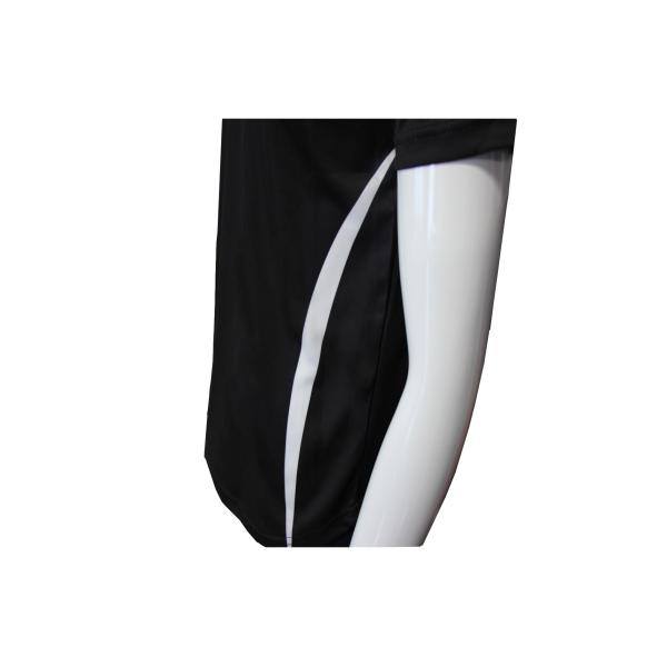 Los hombres 100% del poliéster de 180 G/M colocan el bordado de la impresión de la sublimación de la camiseta de manga corta del cuello