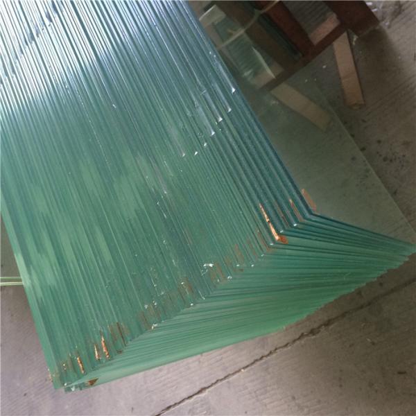 4mm 5mm 6mm 8mm 10mm verre trempé et stratifié Mural blanc gris clair flottant verre trempé pour balustrade / mur rideau