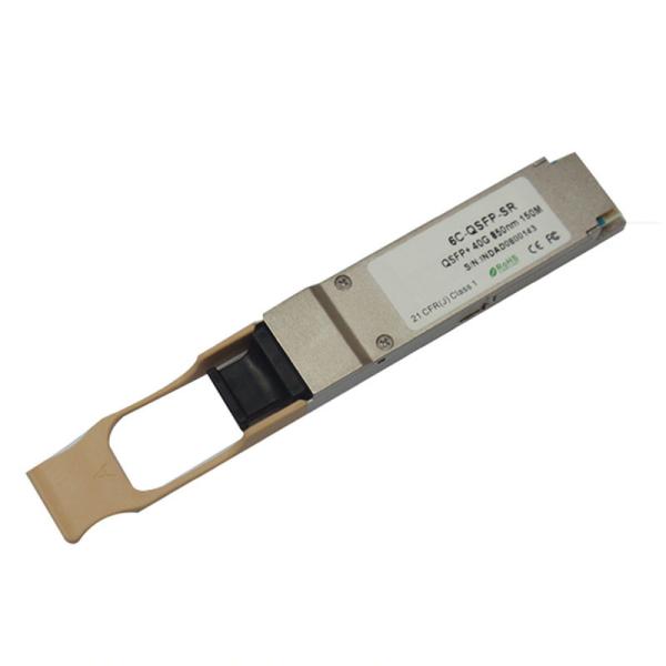 100Gig Ethernet Fiber Transceiver Module 10Km QSFP28 LR4 850nm Wavelength