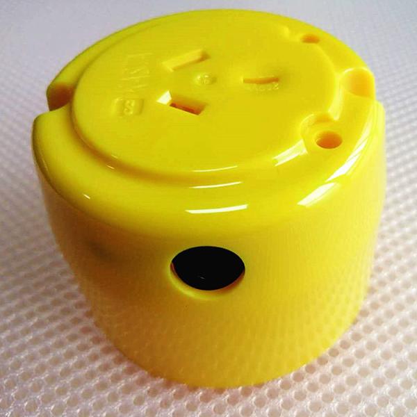 50-500K Shots Plastic Electronic Parts Moulding Charger Socket Outermost Shell HRC38-52