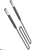 1800 Degree Silicon Molybdenum Rod 100-1000mm Molybdenum Disilicide Heating Elements