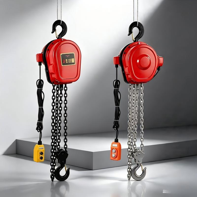 Light Weight Electric Chain Hoist 3PH / 1PH Electric Chain Block