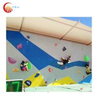 Cor personalizada parede de escalada de Boulder do montanhista profissional para o parque do trampolim