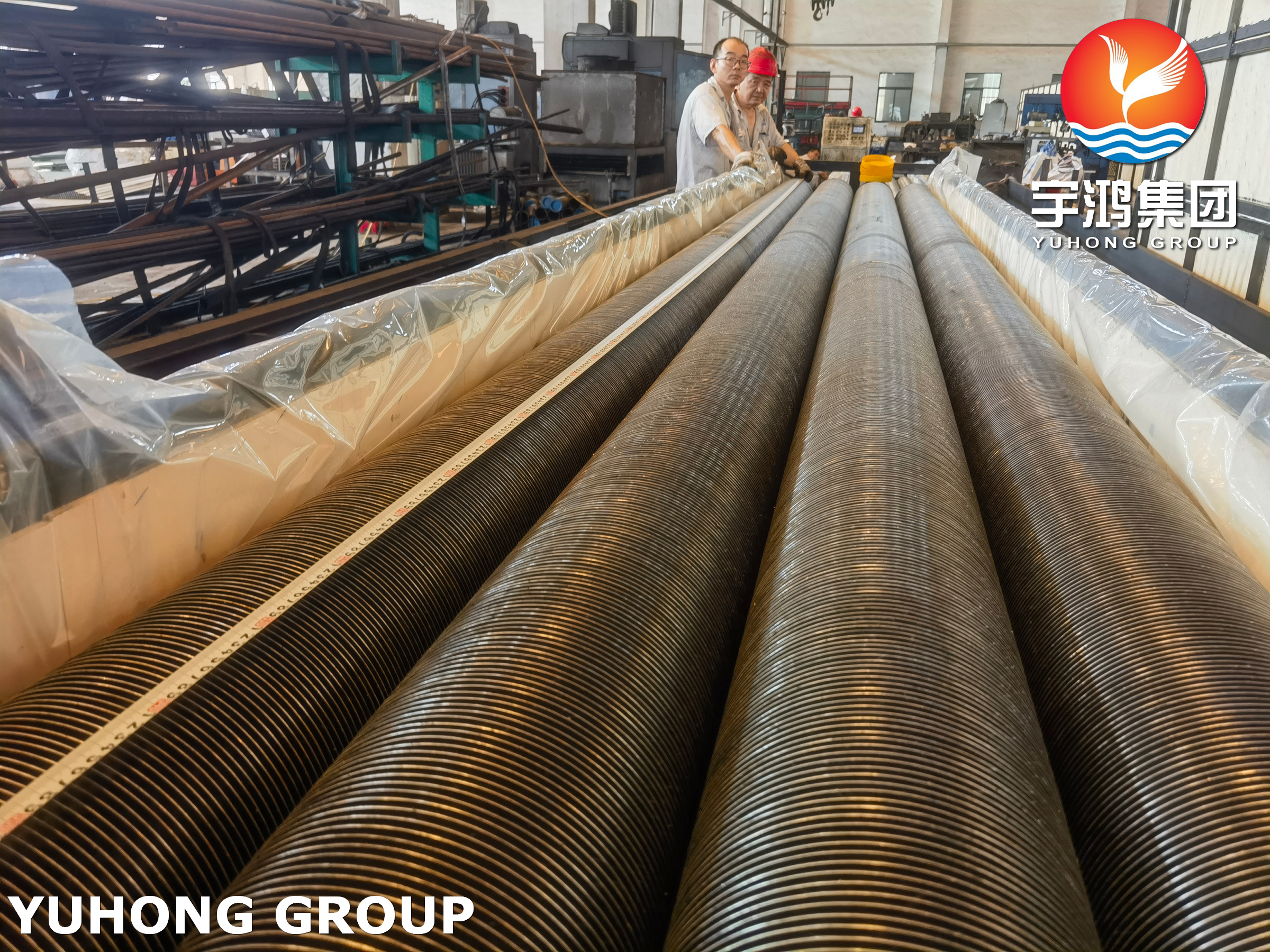 ASTM A269 TP321 HFW Solid Fin Tube for General Heat Exchange Equipment