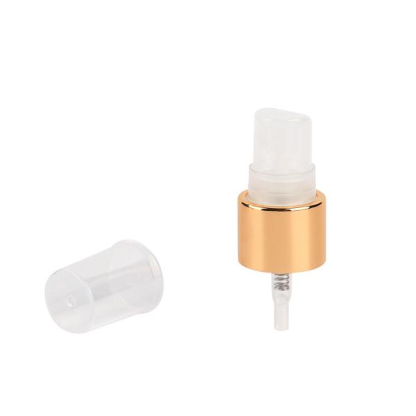 Mirror Finish Cosmetic Spray Bottle 24/410 250ml Transparent PET Toner Sprayer Bottle