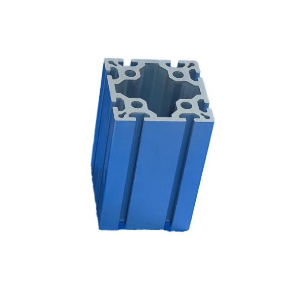 T Slot V Slot 40X40 Industrial Aluminum Profile Extrusion Frame Silver / Black