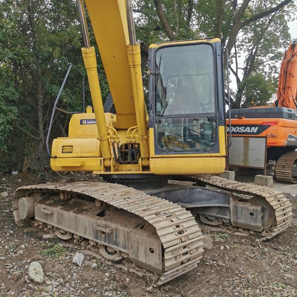 Шанхайская эксплуатируемая экскаватор Kumatsu PC200 PC220 PC240 с оригинальным гидравлическим насосом 20 тонн