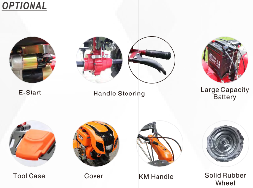 Румпеля шестерни силы GT1350D модель двигателя RS186 мини дизельная ширина 800 до 1350mm паша