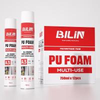 Construction mousse polyvalente en PU à l'épreuve du mildiou mousse pulvérisée en polyuréthane