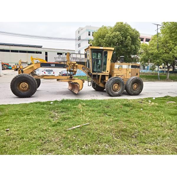 Used Cat 14H Motor Grader Well-Maintained Ready For Work