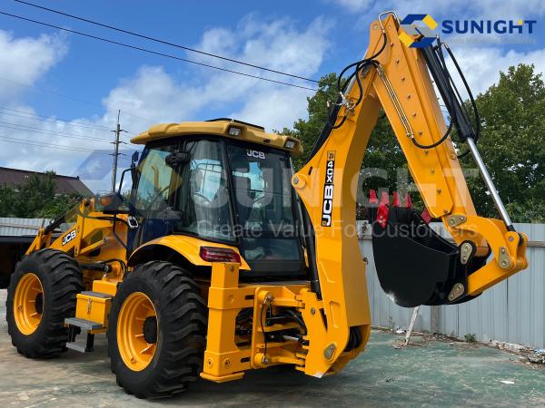 Used JCB 4CX Wheel Loader with Diesel Engine
