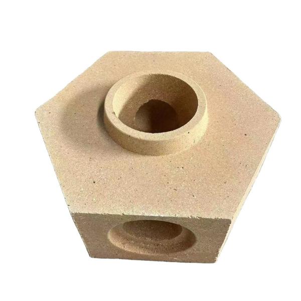 Thermal Shock Resistance High Alumina Runner Holloware Casting Bricks for Foundry Steel