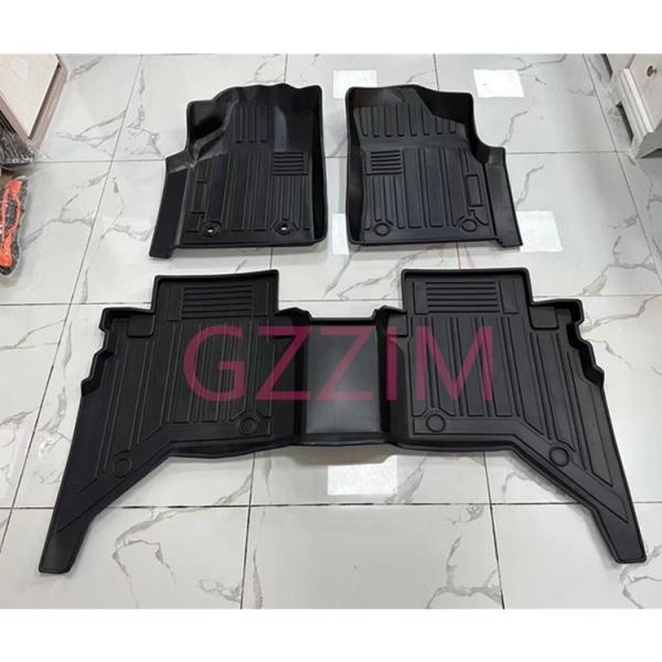 Matas de piso de carro personalizadas para interiores Matas de piso de veículo para Hilux Revo 2016
